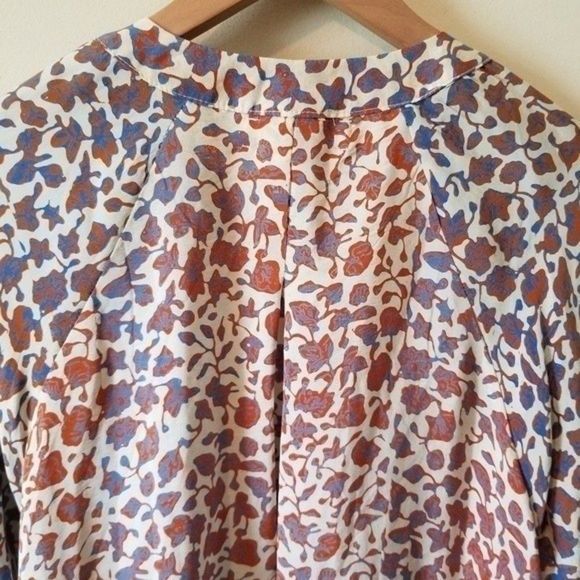 Natalie Martin x GOOP Fiore Silk Vintage Flowers Midi Dress worn by Rihanna - Picture 5 of 16